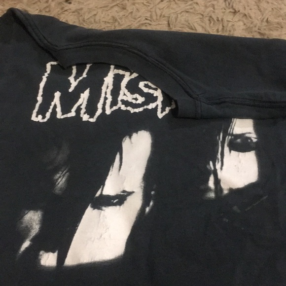 SOLD Vintage 90s Misfits T Shirt Danzig Men's S - Picture 5 of 6